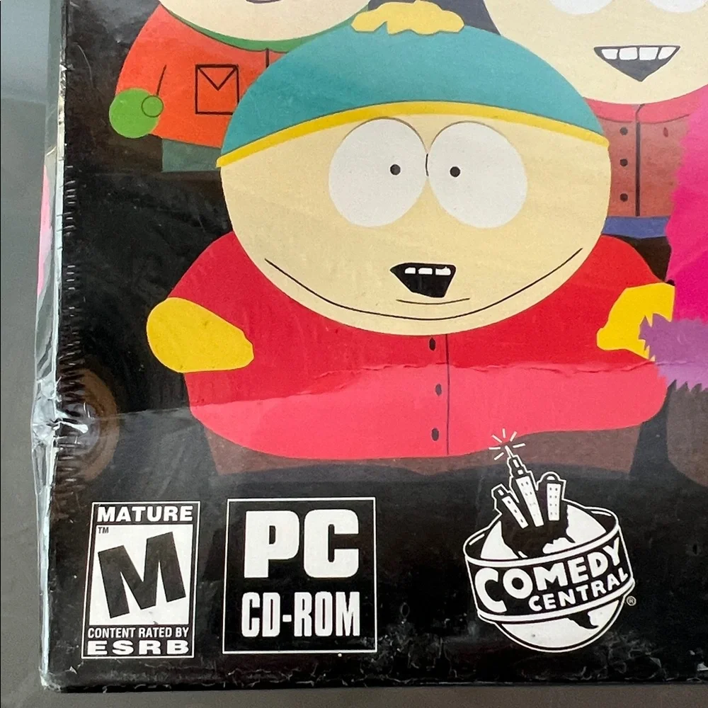 🧑‍🍳NEW South Park: Chef's Luv Shack PC CD-ROM (1999) Factory Sealed Big Box Rare